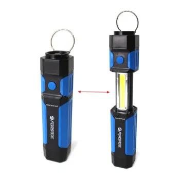Фонарь светодиодный раздвижной(150Lm,1.5V, 4хААА, 3W COB LED,магнит)