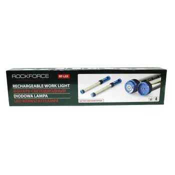Лампа светодиодная аккумуляторная сборная (2х10W COB LED,2 магнита,2крючока,180гр.,1000Lm,2000mAh,USB провод,время раб.2ч,время заряд.4ч)