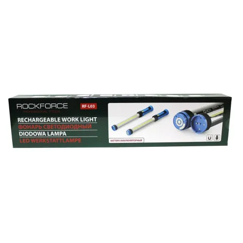 Лампа светодиодная аккумуляторная сборная (2х10W COB LED,2 магнита,2крючока,180гр.,1000Lm,2000mAh,USB провод,время раб.2ч,время заряд.4ч)