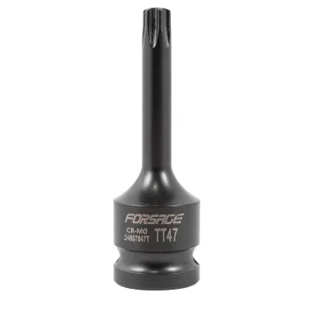 Головка-бита TORX ударная TH47 с отверстием, 1/2''