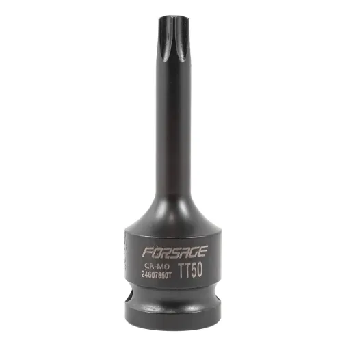 Головка-бита TORX ударная TH50 с отверстием, 1/2''