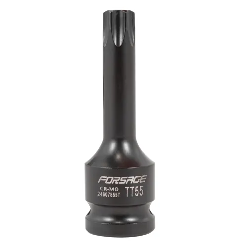 Головка-бита TORX ударная TH55 с отверстием, 1/2''