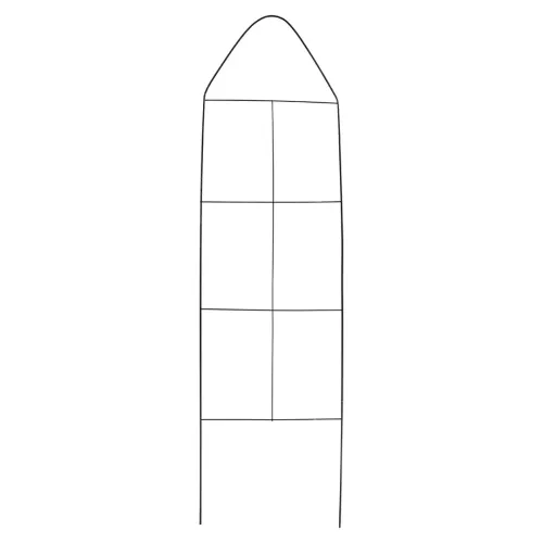 Плантатор для томатов металлический(460х1100мм)