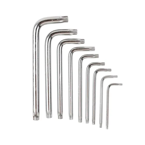 Набор ключей TORX Г-образных, 9пр.(Т10,15,20,25,27,30,40,45,50),в блистере