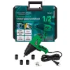Гайковерт ударный электрический 1/2''(220-240V, 1010W, 500Нм) с комплектом головок (17, 19, 21, 22мм)