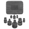 Набор адаптеров ударных,8пр(1/4(F)x3/8''(M),3/8(F)x1/4''(M),3/8(F)x1/2''(M),1/2(F)x3/8''(M),1/2(F)x3/4''(M),3/4(F)x1/2''(M),3/4(F)x1''(M),1(F)x3/4''(M)в кейсе