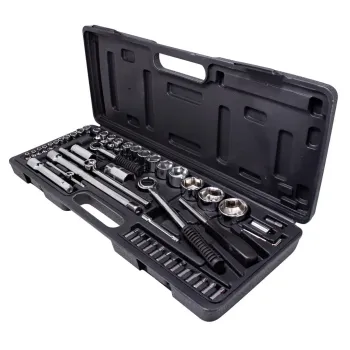 Набор инструментов 52пр. 1/4''1/2''(6гр)(4-32мм)