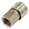 Быстроразъем пневматический с клапаном, внутренняя резьба 3/8''