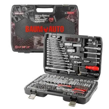 Набор инструментов 216пр. 1/4''3/8''1/2''(6гр, 12гр)