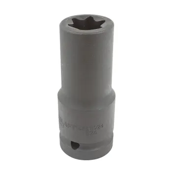 Головка ударная глубокая Е24, 3/4''