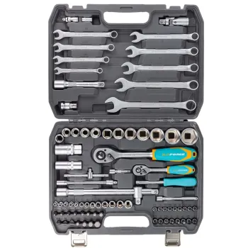 Набор инструмента 82пр.1/4''&1/2''(6-гр.)(4-32мм)