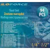 Набор инструмента 94пр. 1/4''&1/2''(6-гран.)(4-32мм)