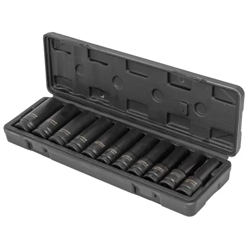 Набор головок ударных глубоких 11пр.1/2'' (6-гр.)(10-15,17,19,21,22,24),в кейсе