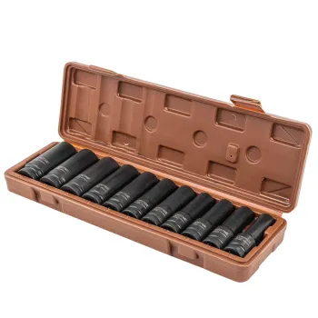 Набор головок ударных глубоких 11пр.1/2'' (6-гр.)(10-15,17,19,21,22,24),в кейсе