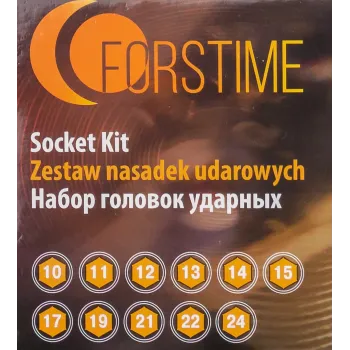 Набор головок ударных глубоких 11пр.1/2'' (6-гр.)(10-15,17,19,21,22,24),в кейсе