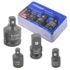 Набор адаптеров ударных 4пр(3/8''(F)x1/2''(M),1/2''(F)x3/8''(M),1/2''(F)x3/4''(M),3/4''(F)x1/2''(M)),в ложементе