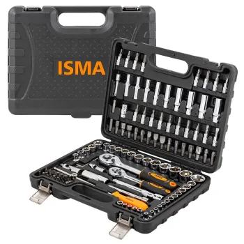 Набор инструментов 108 пр. 1/4'' 3/8''(6гр.)(4-22мм)