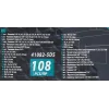 Набор инструментов 108 пр. 1/4'' 3/8''(6гр.)(4-22мм)