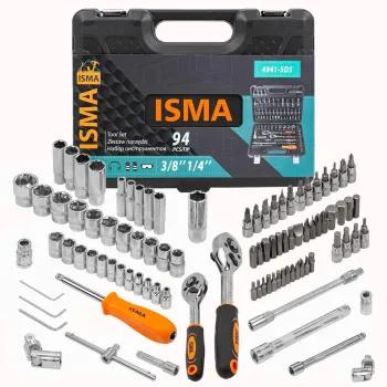 Набор инструментов 94 пр. 1/4''3/8''(6гр)(4-22мм)