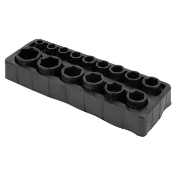 Набор головок ударных, 15пр. 1/2''6гр.(10,12,13,14,15,16,17,18,19,21,22,24,27,30,32мм),в метал. Кейсе