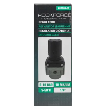 Регулятор давления воздуха ''Profi''1/4''(0-10bar,раб. температура 5°-60°)