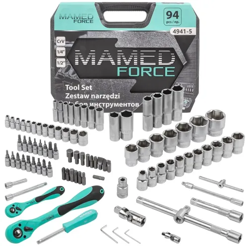 Набор инструментов PROFI 94пр. 1/4'',1/2''(6гр)(4-32мм)