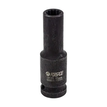 Головка ударная глубокая 11мм (12гр.), 1/2''