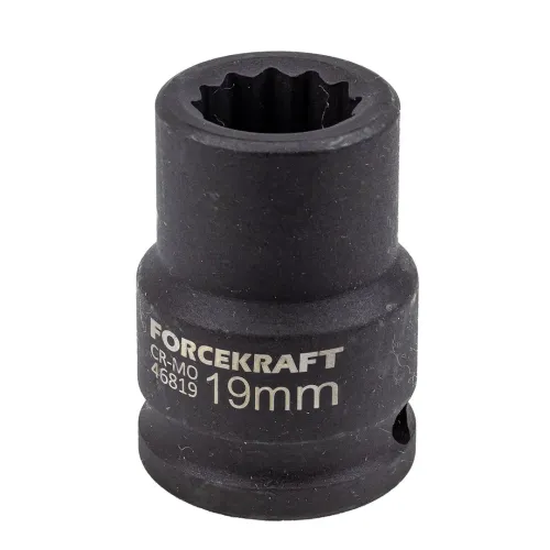 Головка ударная 19мм (12гр.), 3/4''