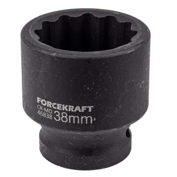 Головка ударная 38мм (12гр.), 3/4''