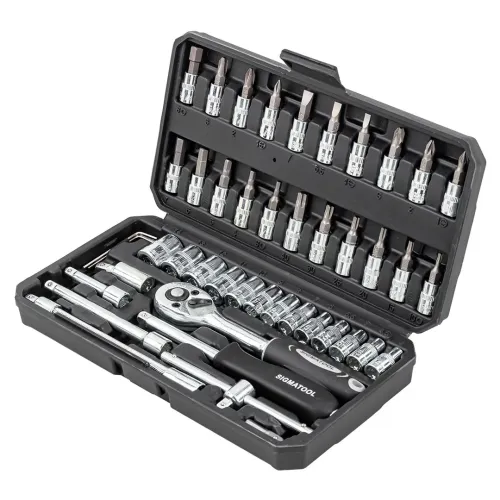 Набор инструментов 46пр. 1/4''(6гр.)