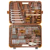 Набор инструментов 202пр. 1/4''&3/8''&1/2''(6-гран.)(4-32мм)