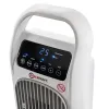 Тепловентилятор электрический поворотный с таймером выключения(220V,2000W,S обогрева 20м²,защита от перегрева)