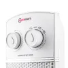 Тепловентилятор электрический поворотный(220V,2200W,S обогрева 22м²,защита от перегрева)