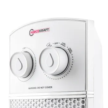 Тепловентилятор электрический поворотный(220V,2200W,S обогрева 22м²,защита от перегрева)