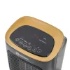 Тепловентилятор электрический поворотный(220V,1800W,S обогрева 18м²,защита от перегрева+пульт ДУ)