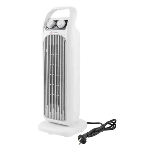 Тепловентилятор электрический поворотный (220V,2000W,S обогрева 20м²,защита от перегрева)