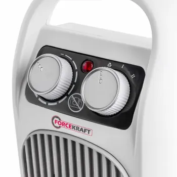 Тепловентилятор электрический поворотный (220V,2000W,S обогрева 20м²,защита от перегрева)