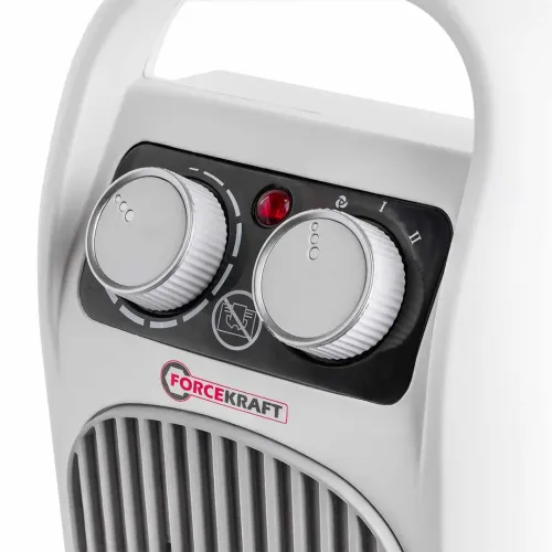 Тепловентилятор электрический поворотный (220V,2000W,S обогрева 20м²,защита от перегрева)