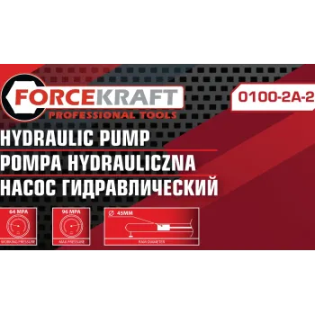 Насос гидравлический 10т (объем масла - 0.5л, давление - 630-960 bar )