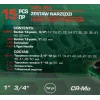 Набор инструментов 15пр. 3/4'', 1''(12гр.)