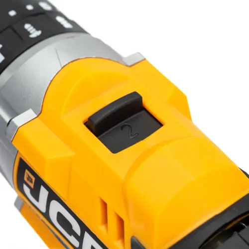 Дрель-шуруповерт аккумуляторная (JCB-18CD-B-E) 18V, max 45Nm в комплекте с зарядным устройством (JCB-18VFC-E) 2.4A и батареей аккум(JCB-20LI-E) 2.0AH