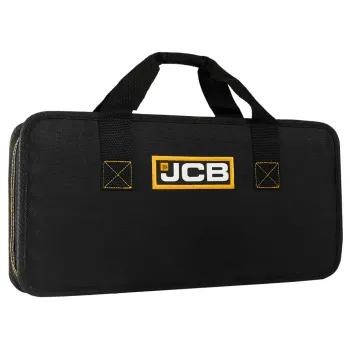 Дрель-шуруповерт аккумуляторная (JCB-18DD-B-E) 18V, max 45Nm в комплекте с зарядным устройством (JCB-18VFC-E) 2.4A и батареей аккум(JCB-20LI-E) 2.0AH
