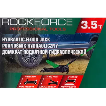 Домкрат подкатной гидравлический 3.5т