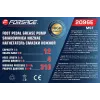 Нагнетатель смазки с ножным приводом (объем бака 12л, раб.давление 310бар, длина шланга 4м)