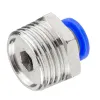 Фитинг для пластиковых трубок 8мм с наружной резьбой 1/2''