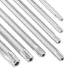 Набор ключей TORX Г-образных длинных с отверстием 7пр.(Т10Н,Т15Н,Т20Н,Т25Н,Т27Н,Т30Н,Т40Н) в пластиковом держателе