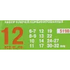 Ключи комбинированные и рожковые, набор 12пр. (6х7, 8х9, 10, 11, 12, 13, 14, 17, 19, 22, 24х27, 30х32мм), в пластиковом держателе
