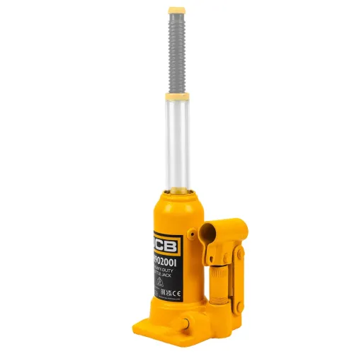 Домкрат бутылочный 2т с клапаном (h min-172мм, h max-372мм, ход штока-105мм, ход винта-95мм)
