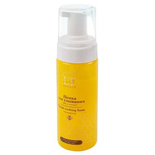 Пенка для умывания мед и молоко для сухой кожи La & Te BEAUTÉ