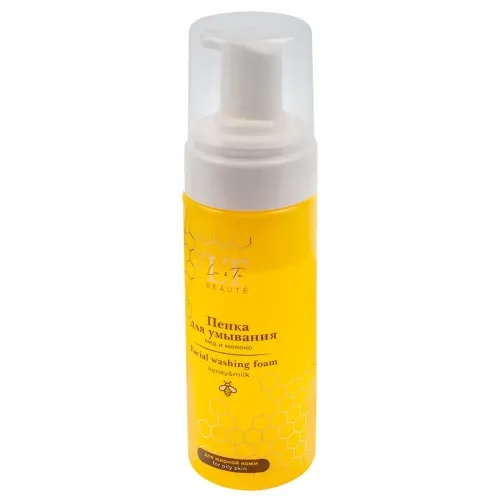 Пенка для умывания мед и молоко для жирной кожи La & Te BEAUTÉ